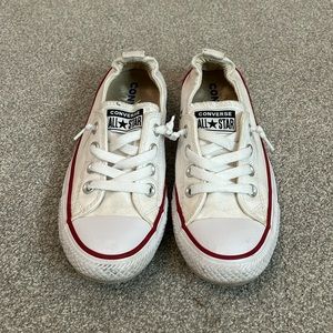 White Converse Shoreline Slip-on - Size 7